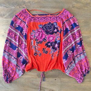 ❌SOLD ❌ Free People Balloon Sleeves Top